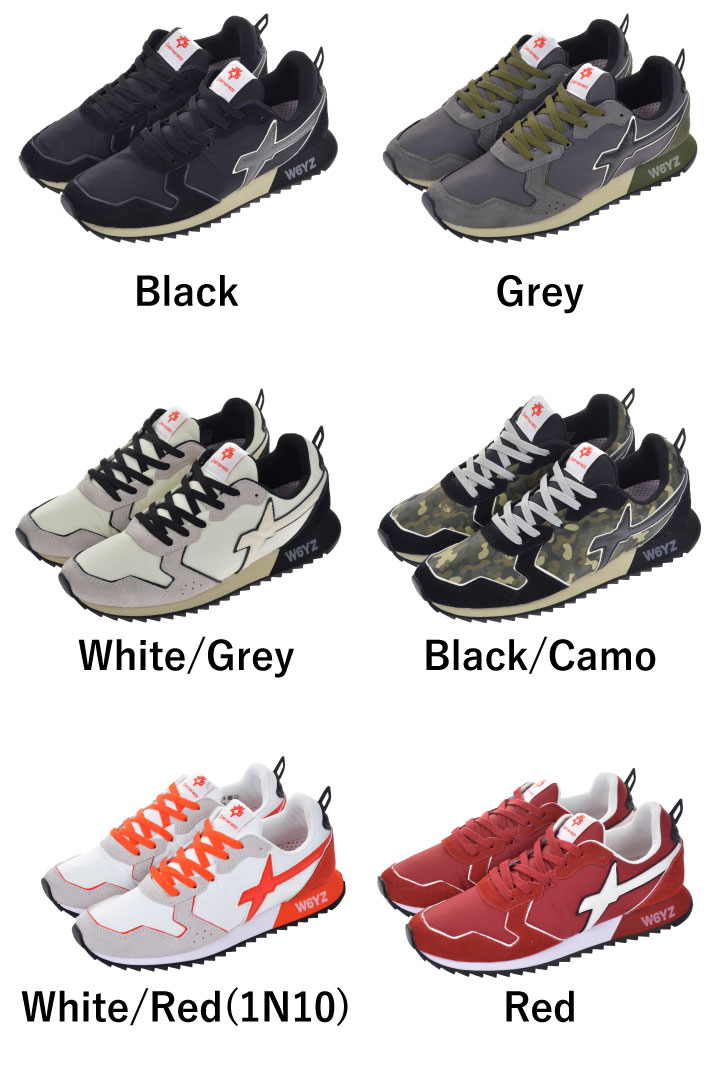 ウィズ W6yz メンズ 01 ローカット Jet M ランニングシューズ 靴 スニーカー