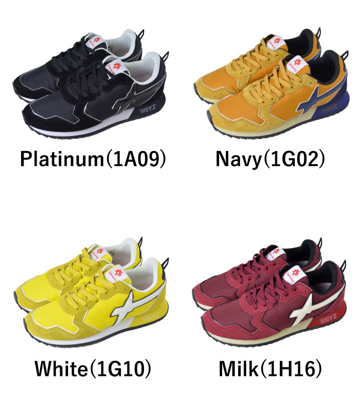 ウィズ W6yz メンズ 01 ローカット Jet M ランニングシューズ 靴 スニーカー