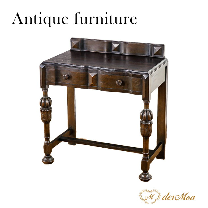 楽天市場】アンティークオーク サイドテーブルブラウン アンティーク