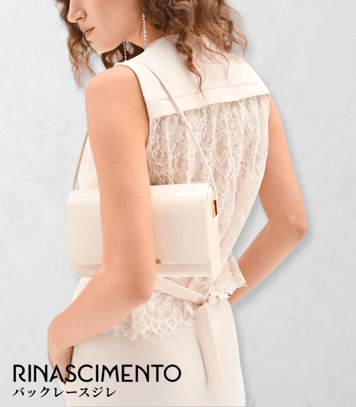 【10%OFF！4/20(月)23:00まで】【RINASCIMENTO】バックレースジレ★