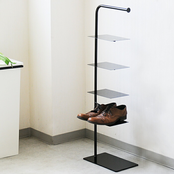 シューズラック 省スペース　コンパクト スリム シューズラック スリム 省 スペース 7段 カバー付き 大容量 最大21足