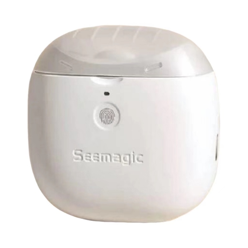 GeeMagic Pro 電動爪やすり 爪切り ホワイト 充電式 LEDライト付き 2段階調整 足爪 高齢者 子供 コンパクト 静音