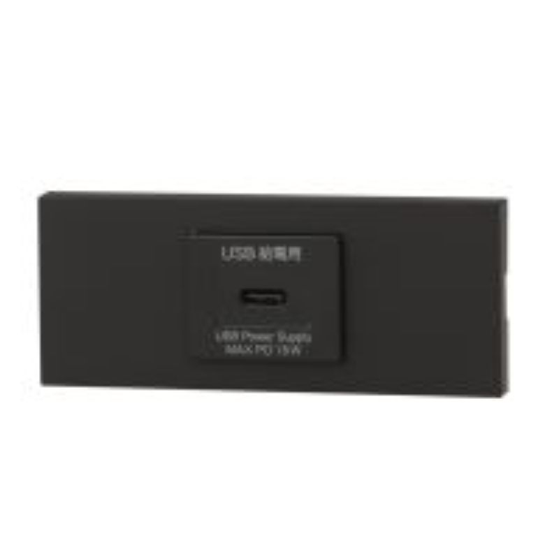 神保電器 KAG-1529 NK続きもの調度品・設備用USB差し込み （Type-C）仕掛ける1口（SB色）