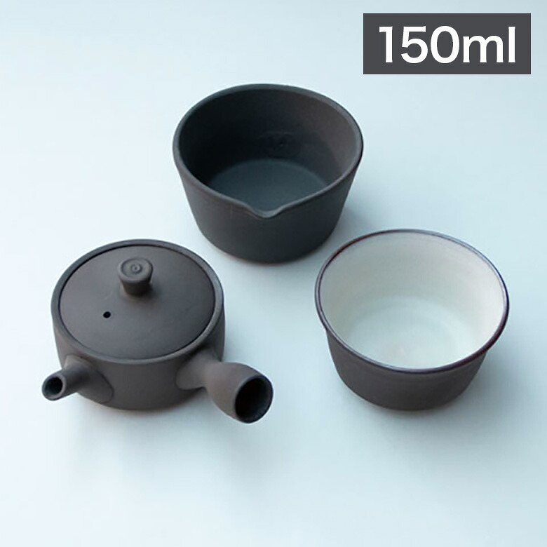 かもしか物の具店 急須・煎茶碗書き割り 150ml 茶第四次元 瀬戸もの 器 差し上げ物 差し上げ物 日本製 呉れて遣る品 九鼎大呂 差し上げ物 和雑貨 大時代 レトロ おうち第四次元 今めかしい 分かりやすい