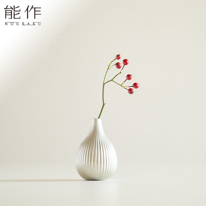 能作　フラワーベース　TAMA L シルバー　　一輪挿し 能作 フラワーベース TAMA L シルバー 一輪挿し 能作 フラワー