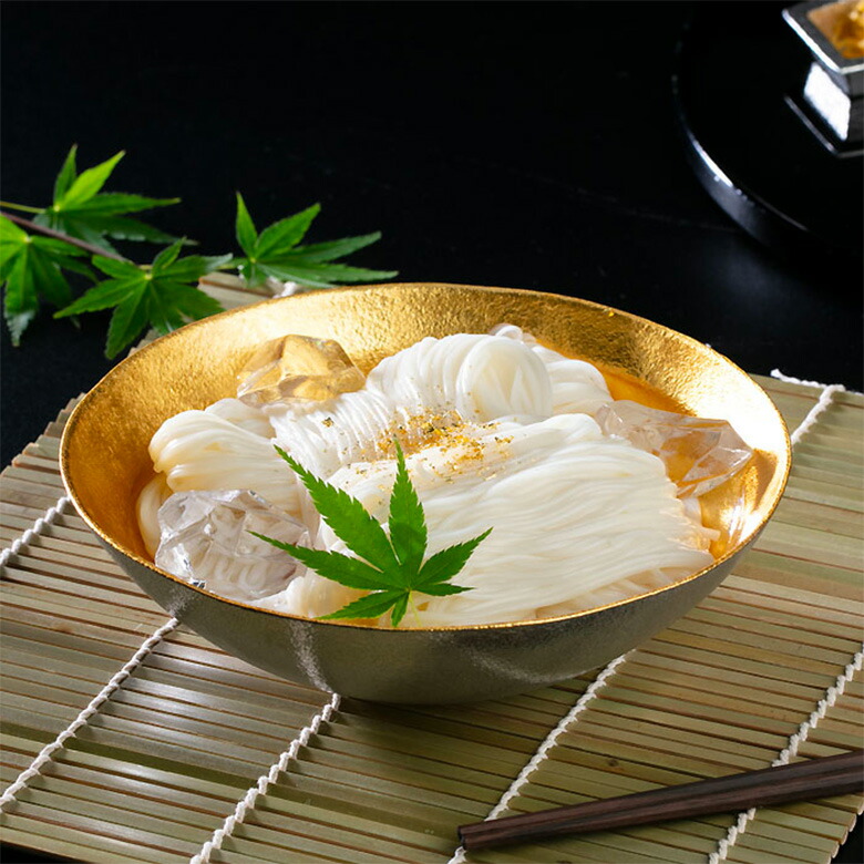能作 錫の小鉢 金箔 ボウル Kuzushi Tare 特大 皿 和食器 サラダ お造り 器 そうめん ギフト 贈り物 引き出物|Designers&Laboshop