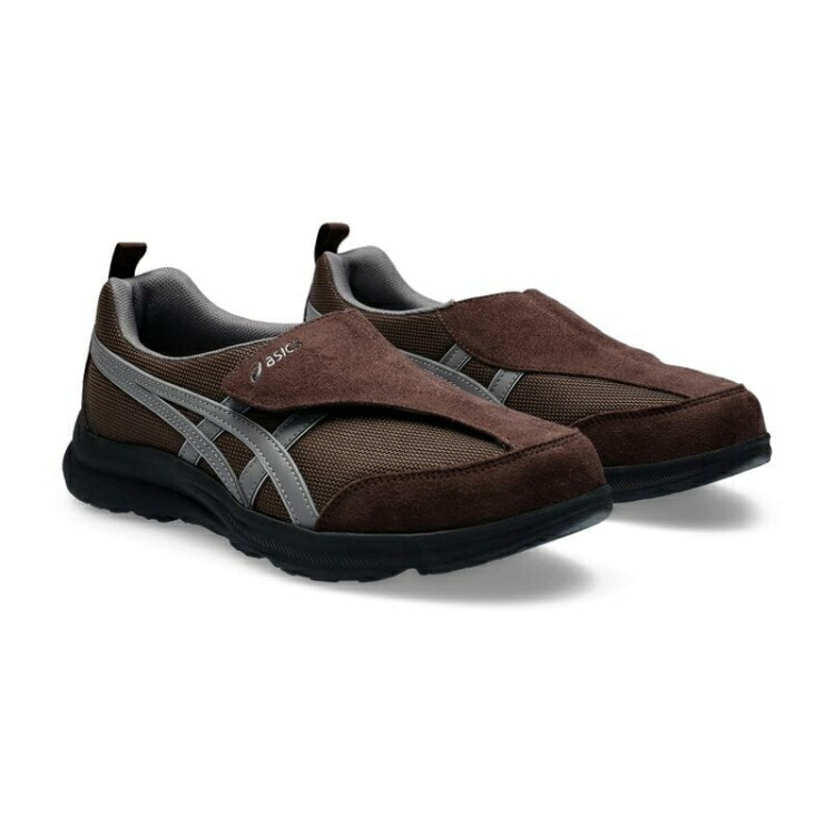 asics アシックス商事 LIFEWALKER M010 珈琲ｘ薄墨色 26.5 1241A010 200 | 靴 シューズ スニーカー ウォーキングシューズ メンズシューズ 置き目とり捨てる メンズ 運動すること靴 通い靴 面チャック 運動すること ほっつき歩く 旅する 社会復帰 日常使い走り 幅ひろい 広広とした 軽さ たわい無い 消臭 好いたらしい