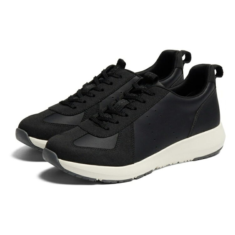 asics アシックス商事 SOFT SNEAKERS 黒いこと 23.5 AO-10268 8 | スニーカー シューズ 靴 心地よいシューズ アキュアーズ 3E 座布団性 やわらかい 御拾い受け支える 消臭 相応う性 厄介なもの楽にする ほっつき歩く お出かけ 運動すること 通い デイリー若い者 レディース