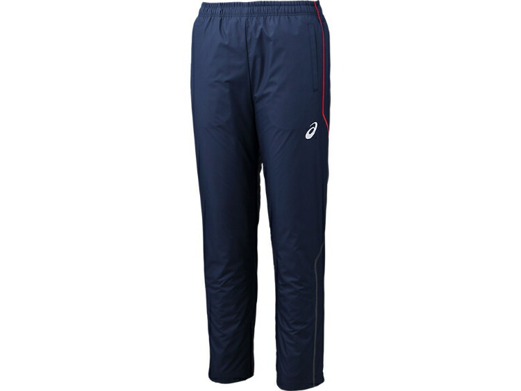 asics アシックス TEAM WINDBREAKER PNT(B-ST ピーコート XL 2031E060 401 | スポーツウェア スポーツ 衣類 ウエア ウェア 男性 メンズ 子供 キッズ ジュニア ボトムス パンツ ズボン 保温 裏トリコット 万能 トレーニングウェア トレーニング 機能性 XL ネイビー