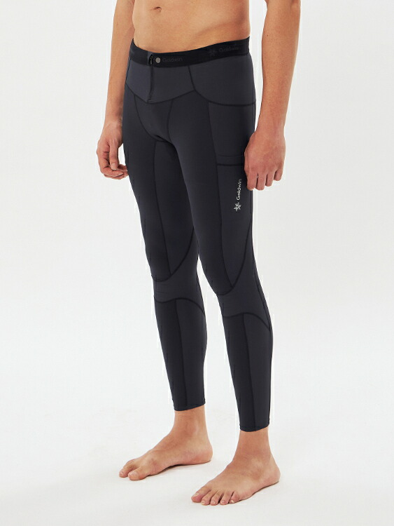 C3fit シースリーフィット FCS SPT LG TIGHTS ブラック 1 GC14158 BK | スポーツ ウエア ウェア インナー タイツ ロング丈 ストレッチ性 フィット感 軽量 ポケット付き UVカット UVケア 紫外線対策 日焼け対策 アパレル トレーニング ランニング｜DE（desir de vivre）
