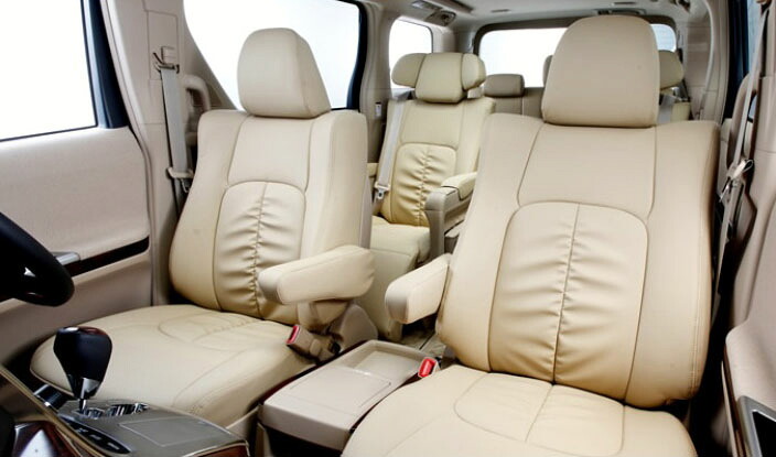 シートカバー TOYOTA トヨタ ALPHARD アルファード 8人【型式MNH10W/ANH10W/MNH15W/ANH15W】【年式H14/5～H20/5】【商品番号ET-0261】