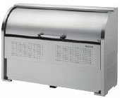 DAIKEN ダイケン ゴミ収集庫 グリーンストッカー CKS ステンレス 850L CKS-1606型 | ゴミ箱 ごみ箱 ごみ捨て場 自治体 町内会 アパート マンション 集合住宅 収納庫 ダストボックス ゴミ収集箱 大型 屋外 大容量 物置 ゴミストッカー 新築 新居 ごみ ゴミ収集所 猫 対策｜DE（desir de vivre）