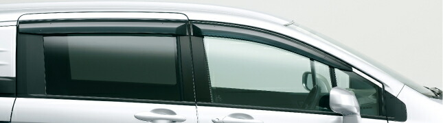 HONDA ホンダ FREEDSpike フリードスパイク ホンダ純正 ドアバイザー（フロント/リア 4枚セット）【 2010.7～2011.9】 | ドア バイザー 雨 雨よけ 後付け 取り付け 交換 部品 パーツ ポイント消化｜DE（desir de vivre）