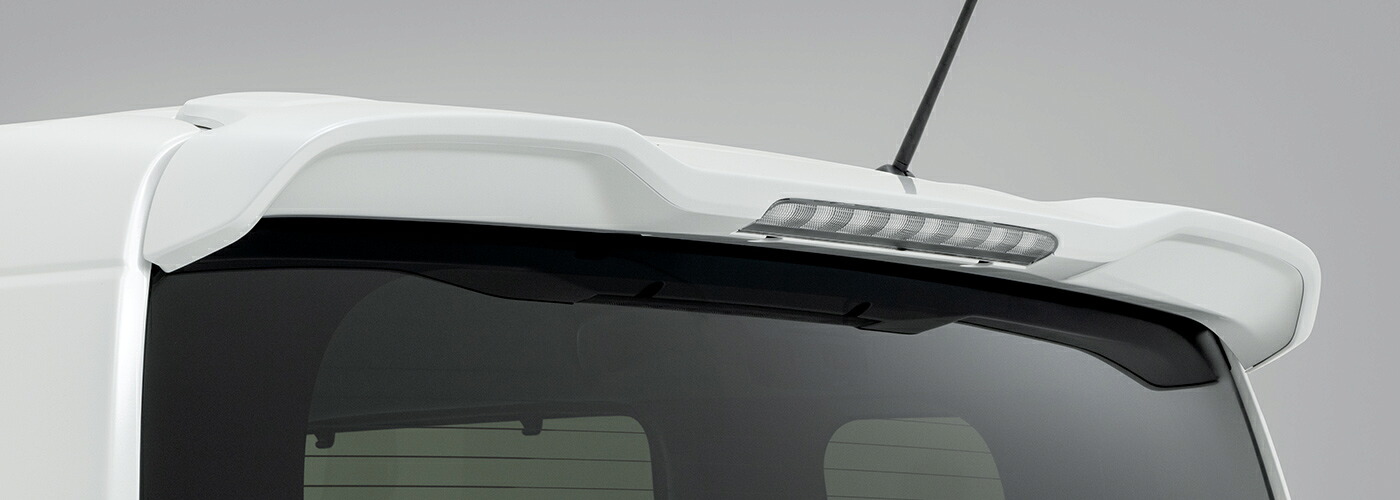 HONDA ホンダ テールゲートスポイラー ルナシルバー・メタリック NH-830M 08F02-32R-030 | N-BOX NBOX Nボックス JF5 JF6 honda純正 ホンダ純正 テールゲート リア スポイラー ウイング リアウイング ウイングスポイラー 取り付け エアロパーツ 車 外装|DE(desir de vivre)
