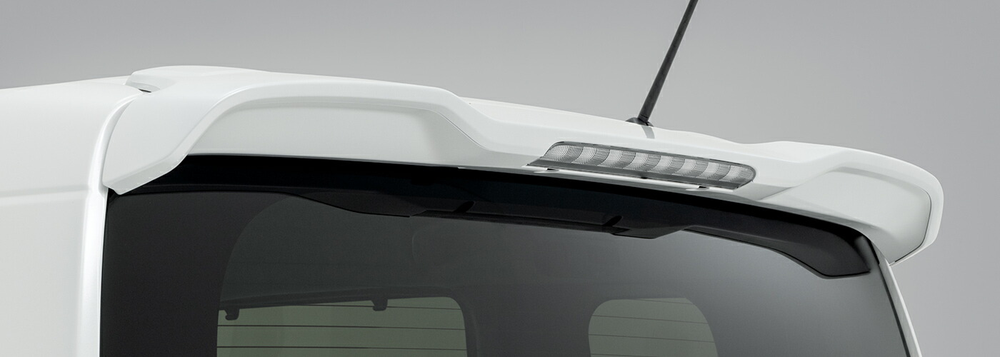 HONDA ホンダ テールゲートスポイラー クリスタルブラック・パール NH-731P 08F02-32R-060 | N-BOX NBOX Nボックス JF5 JF6 honda純正 ホンダ純正 テールゲート リア スポイラー ウイング リアウイング ウイングスポイラー 取り付け エアロパーツ 車 外装|DE(desir de vivre)