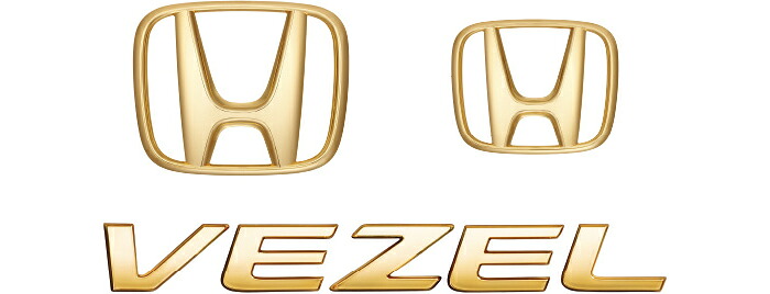 メール便可 HONDA ホンダ 純正 VEZEL ヴェゼル ゴールドエンブレム 2018.2～仕様変更 08F20-T7A-000B | エンブレム ロゴ 車 交換 部品 パーツ ポイント消化