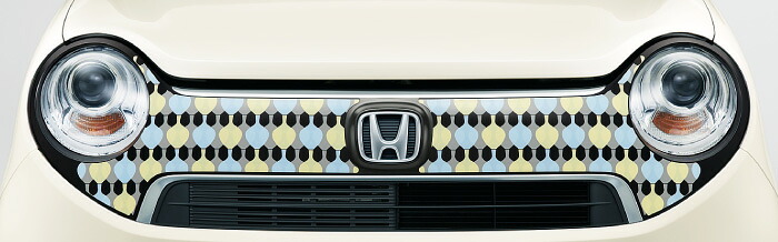 HONDA ホンダ 純正 NONE N-ONE エヌワン デカール フロントグリル 用 ミッドセンチュリー 2017.6~仕様変更 08F31-T4G-B00C|DE(desir de vivre)