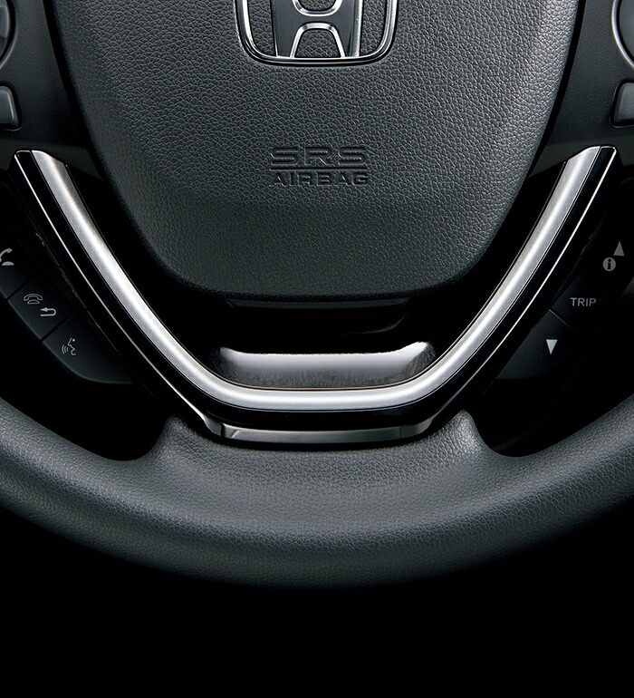 HONDA ホンダ 純正 ステアリングホイールガーニッシュ ピアノブラック&times;シルバー 08Z03-TAA-010C | honda純正 ホンダ純正 GB5 GB6 GB7 GB8 フリード フリードハイブリッド フリードプラス ステップワゴンスパーダ RP3 RP4 RP5 ステアリングホイール ガーニッシュ カバー｜DE（desir de vivre） 7,858円