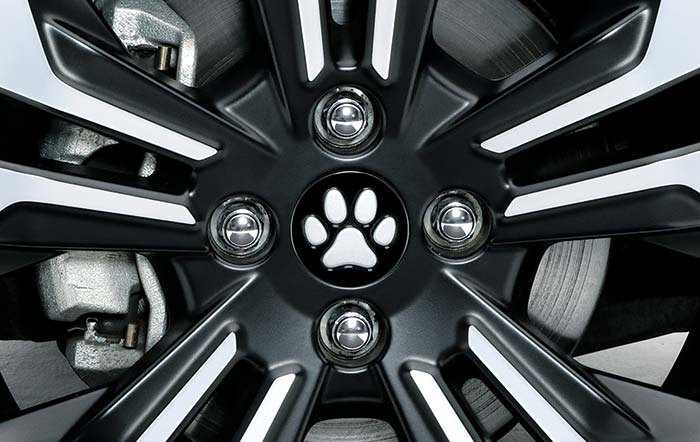 肉球 ホンダ N-BOX ペットセンターキャップ 肉球 4個セット - メルカリ