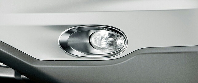HONDA ホンダ CR-V ホンダ純正 フォグライトガーニッシュ(クロームメッキタイプ、左右セット)【 2009.09~2011.10】|DE(desir de vivre)