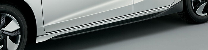 HONDA ホンダ FIT フィット ホンダ純正 ロアガーニッシュ サイド 2013.9~次モデル | サイドガーニッシュ ロア サイド ガーニッシュ エアロ ホンダ純正 取り付け おすすめ エアロパーツ 車 外装 車用品 カー用品 部品 パーツ ポイント消化|DE(desir de vivre)