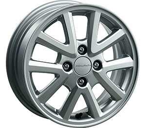 HONDA ホンダ FIT フィット ホンダ純正 14インチ アルミホイール １本 ME-005 II ブレードシルバーメタリック塗装 2014.6～次モデル | アルミ ホイール 交換 車 かっこいい 人気 おすすめ くるま おしゃれ サイズ