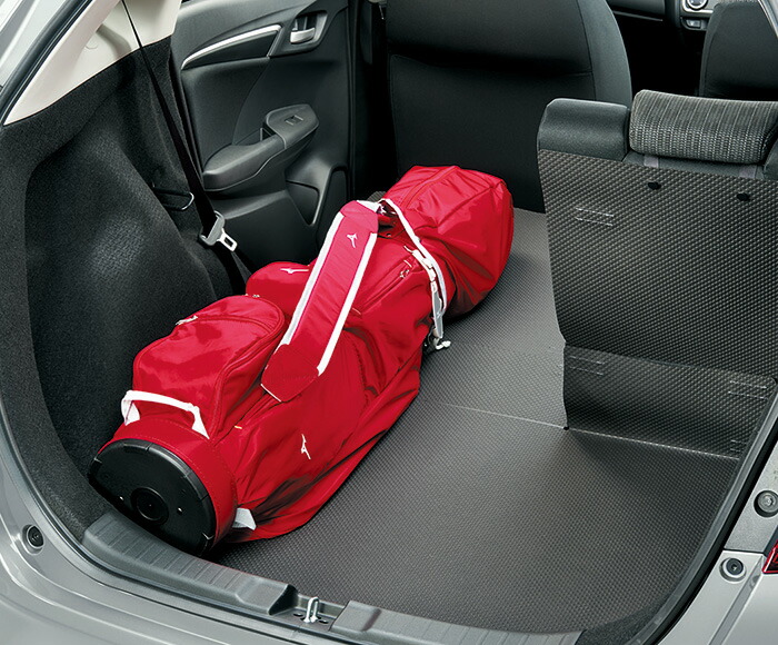 HONDA ホンダ FIT フィット ホンダ純正 ラゲッジマット（防水タイプ） 【 2014.6～次モデル】 | 車種別 ラゲッジ マット 荷室マット カーマット 車 ポイント消化