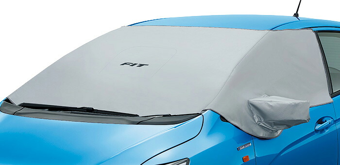 HONDA ホンダ FIT フィット ホンダ純正 フロントウインドウカバー FITロゴ入り 【 2014.12～次モデル】