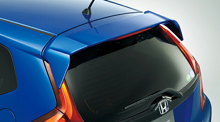HONDA ホンダ FIT フィット ホンダ純正 テールゲートスポイラー 2015.9～次モデル | テールゲート リア スポイラー ウイング リアウイング ウイングスポイラー 取り付け エアロパーツ 車 外装