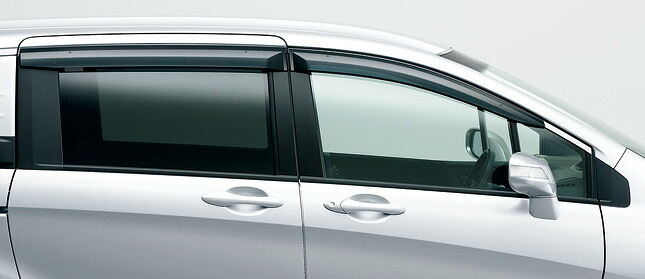 HONDA ホンダ FREEDSpike フリードスパイク ホンダ純正 ドアバイザー（フロント・リア4枚セット）【 2011.10～2012.03】 | ドア バイザー 雨 雨よけ 後付け 取り付け 交換 部品 パーツ ポイント消化
