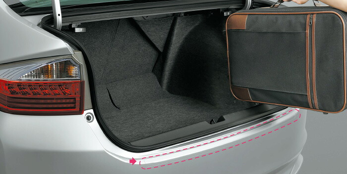 HONDA ホンダ GRACE グレイス ホンダ純正 リアバンパープロテクションフィルム 2014.12～次モデル