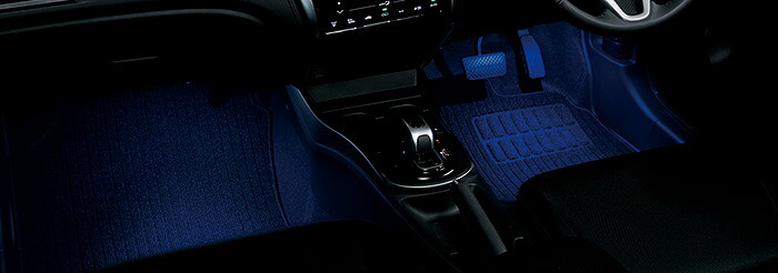 HONDA ホンダ GRACE グレイス ホンダ純正 フットライト 2014.12～次モデル | ライト 車 内装 室内 イルミネーション イルミ 後付け 照明 アクセサリー ポイント消化