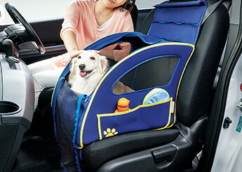 HONDA ホンダ JADE ジェイド ホンダ純正 ペットシートプラスわん（表面撥水加工/超小型犬2匹または小型犬1匹用） 2015.5～次モデル