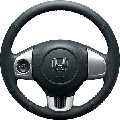 HONDA ホンダ 純正 NBOX N-BOX エヌボックス ブラック＆レザーパッケージ(ステアリングホイール 本革×ピアノブラックコンビ+シフトノブ 本革×ピアノブラックコンビ) 2014.4～次モデル