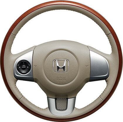 HONDA ホンダ 純正 NBOX N-BOX エヌボックス ウッディテイストパッケージ ステアリングガーニッシュ装備無し車用(ベージュ) 2015.8~次モデル|DE(desir de vivre)