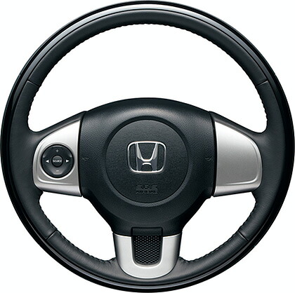 HONDA ホンダ 純正 NBOX N-BOX エヌボックス ステアリングホイール 本革×ピアノブラックコンビ 2015.8～次モデル