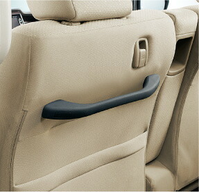 HONDA ホンダ 純正 NBOX+ N-BOX+ plus エヌボックスプラス シートバックグリップ(1個/ブラック) 2014.10~次モデル|DE(desir de vivre)