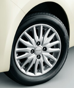 HONDA ホンダ NONE N-ONE エヌワン ホンダ純正 14インチ アルミホイール ME-009 シルバー メタリック塗装 1本 2012.11～次モデル | アルミ ホイール 交換 車 かっこいい 人気 おすすめ くるま おしゃれ サイズ