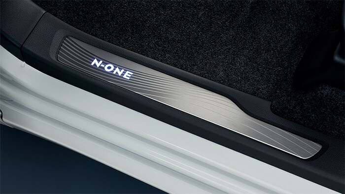 HONDA ホンダ NONE N-ONE エヌワン ホンダ純正 サイドステップガーニッシュ ブラック内装用 2015.7~次モデル|DE(desir de vivre)