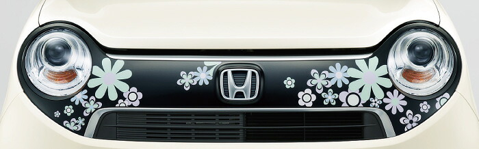 HONDA ホンダ NONE N-ONE エヌワン ホンダ純正 デカール フロントグリル スウィート ナチュラル 2015.7～次モデル