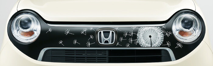 HONDA ホンダ NONE N-ONE エヌワン ホンダ純正 デカール フロントグリル フラフ 2015.10～次モデル｜DE（desir de vivre） 16,389円