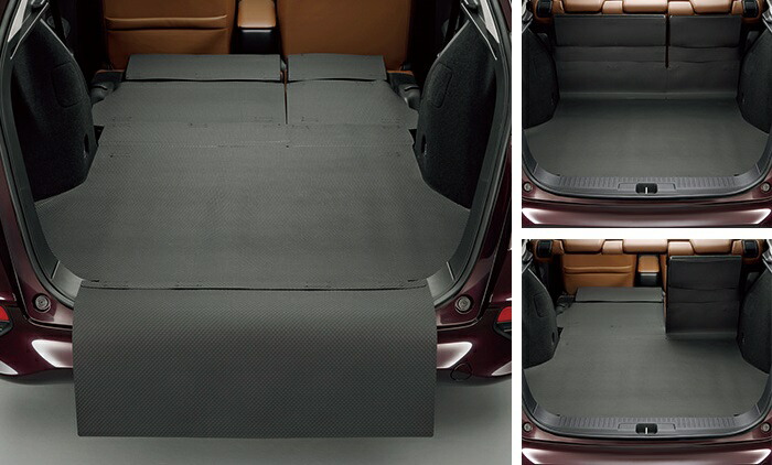 訳アリ品　HONDA ホンダ SHUTTLE シャトル ホンダ純正 ラゲッジマット マルチユースバスケット装備車用【 2015.10～次モデル】 08P11-TD4-000C | 車種別 ラゲッジ マット 荷室 カーマット 車 ポイント消化｜DE（desir de vivre）