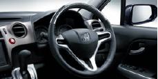 HONDA ホンダ STREAM ストリーム ホンダ純正 ステアリングホイール黒木目調(本革コンビネーション/SRSエアバックシステム対応)【 2014.4～次モデル】