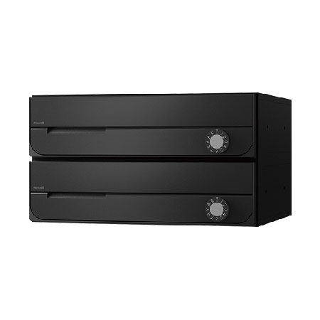 NASTA ナスタ 郵便うけ D-ALL 2戸 変数文字盤錠 黒いこと 200×360×317.3 KS-MB3202PU-2LK-BK | KS-MB3202PU 続きもの 電子メイル便 私製絵はがき DM 小論文 商品目録 回覧板 郵便うけ 水茎の跡郵便うけ 新聞紙受け 部屋の入り口郵便うけ 郵便うけ 今めかしい 分かりやすい
