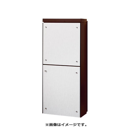 NASTA ナスタ 貫通配達ユニット 本体 ダークブラウン 奥行ロングタイプ117mm以下 ダクト部 奥行225～241mm フロントパネルシート ホワイトウッド KS-ATSB002-DB-125-B | KS-ATSB002 シリーズ 宅配ポスト 宅配BOX 宅配収納BOX 配達ボックス 配達BOX 宅配ロッカー 宅配便｜DE（desir de vivre）