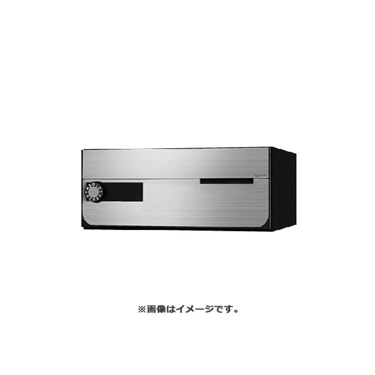 NASTA ナスタ ポスト D-ALL 静音大型ダイヤル錠 ステンレスヘアーライン KS-MB7002PY-L-S | KS-MB7002PY シリーズ メール便 はがき DM パンフレット カタログ 回覧板 郵便受け 郵便ポスト 新聞受け 玄関ポスト メールボックス おしゃれ シンプル｜DE（desir de vivre）