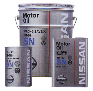 楽天市場】NISSAN 日産 純正 エンジンオイル SNストロングセーブX 5W