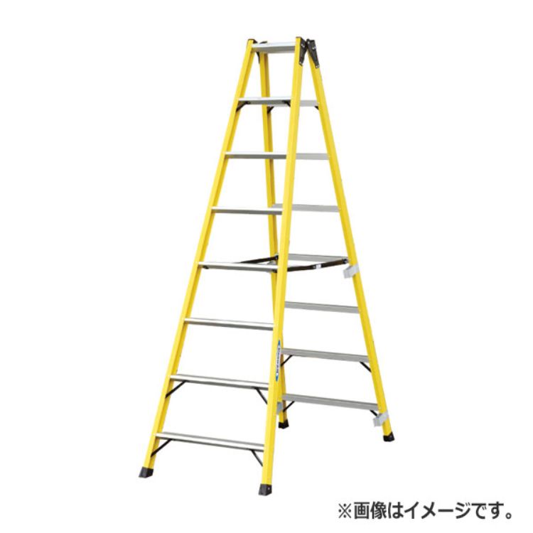 ピカコーポレーション PiCa FRP製 電工用脚立 FRP-SLS 1.97 FRP-SL21S | 脚立 ピカ 折りたたみ アルミ 工事 照明 用品 はしご 脚立 プロ 職人 整備 洗車 DIY｜DE（desir de vivre）