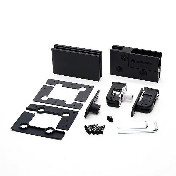 SUGATSUNE スガツネ工業 硝子丁番 GS-GH50型 はたご屋書き割り扉用 PAT 170-046-841 GS-GH50-BL | LAMP 照明ランプ 組みたてる鉄器 調度品鉄器 建具 部分品 部分品 金具 鉄器 調度品用 硝子丁番 硝子扉 はたご屋書き割り扉 大型陳列棚 押し入れ 分かりやすい