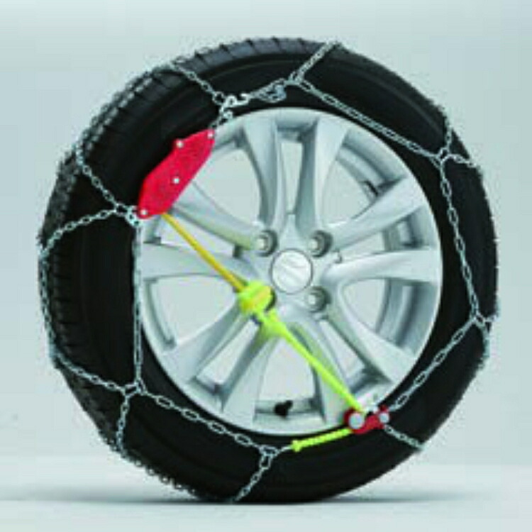 SUZUKI スズキ 純正 タイヤチェーン（コーニック） E9G6 43390-81P10 | SOLIO ソリオ 車用品 カー用品 パーツ 部品 アクセサリー 車 自動車 タイヤ用品 タイヤグッズ チェーン 雪道 凍結路 泥濘地 スノーチェ&mdash;ン すべり止め グリップ力 スリップ防止 安全性 取り付け｜DE（desir de vivre） 23,036円